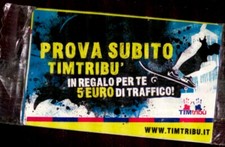 SCHEDA RICARICA TIM SERVIZI NUOVA IN BLISTER PROVA SUBITO TIMTRIBU TIM TRIBÙ