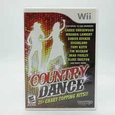 Country Dance (Nintendo Wii, 2011) complete CIB Game Mill Entertainment Tested