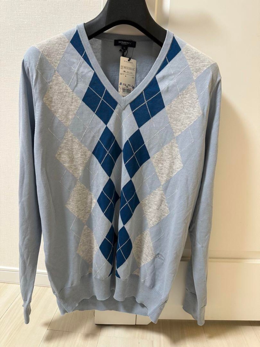 Burberry knit sweater Men's Fashion from Japan