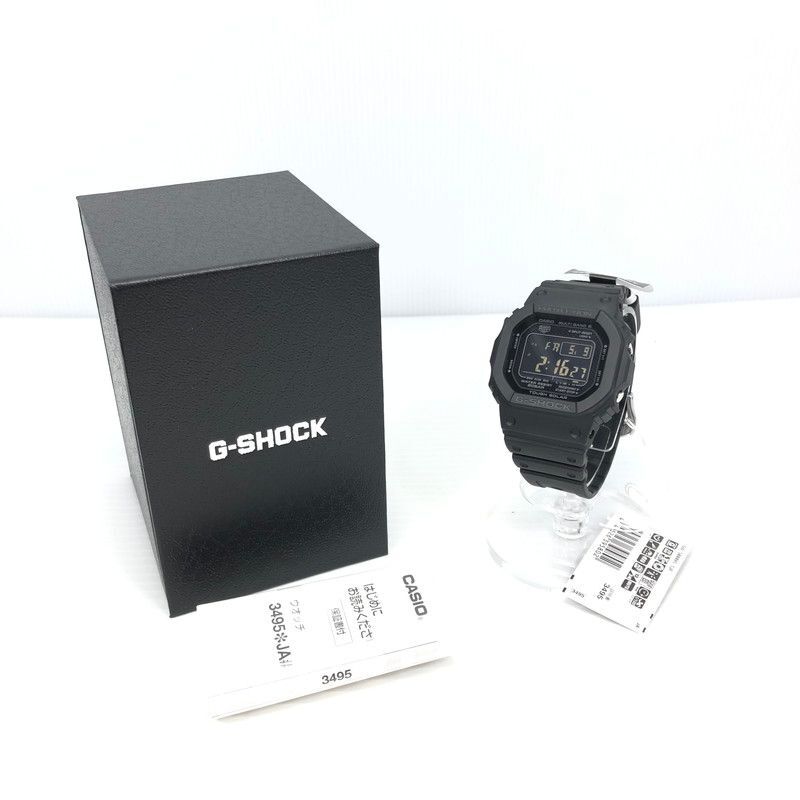 【ほぼ未使用】 G-SHOCK GW-5000HS-1JF CASIO GW-5000HS-1JF G-SHOCK GW-5000 HERITAGE SERIES Made in