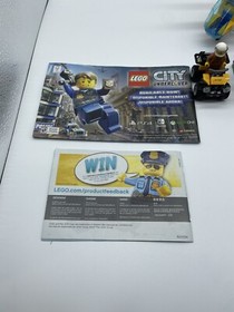 LEGO City 60158 - Jungle Cargo Helicopter 95% Complete - See Pictures.