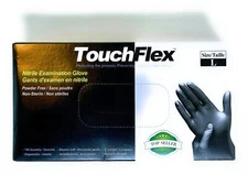 Touchflex Nitrile Gloves Large, Disposable Bulk Offer 20 Boxes (2000 Gloves)