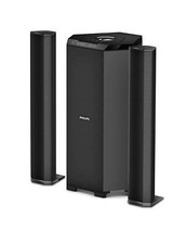 Philips Audio MMS8085B/94 Sistema di altoparlanti multimediali 2.1 canali 80W con convertitore