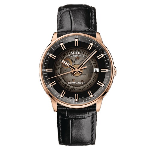 Mido Commander II Powermatic 80 Automatic Anthracite Dial Men's