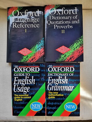 The Oxford Dictionary of English Grammar/Usage/Language Ref.1/Quotations Proverb