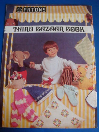 Patons 3rd Bazaar Book 40+ Ideas for Gifts & Novelties Knitting Pattern Book 156 - Picture 3 of 3