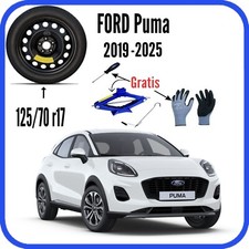 Platzsparend Notrad 17 " Für Ford Puma Mit Cric Geschenk Gloves Schraubendreher