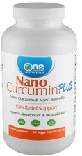 One Planet Nutrition Nano Curcumin Plus Capsules - 500 mg (120 Count)
