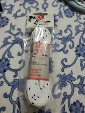 Tex-Style Pro Line Ice Hockey Roller Skate 72" 183 cm Laces White  Black