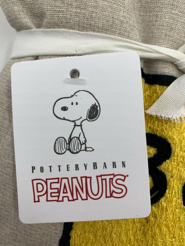 Pottery Barn Peanuts Trick or Treat Charlie Brown Table Throw 50x50 #9981 - Picture 6 of 8