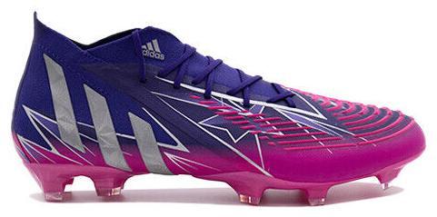 Adidas Predator Edge.1 L FG Soccer Cleats Purple Pink H02934 Men's