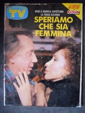 TV SORRISI CANZONI 11 1989 Mike Bongiorno Antonio Ricci Patricia Millardet [G590