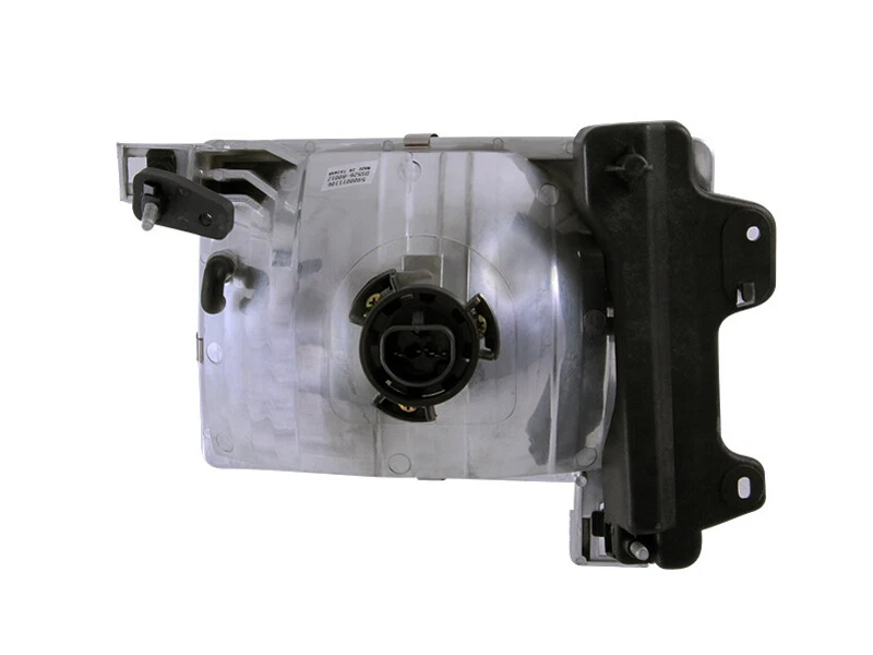 Faros de cristal cromados ANZO 111049 para Nissan Frontier 1998-2000 Foto 3 de 4