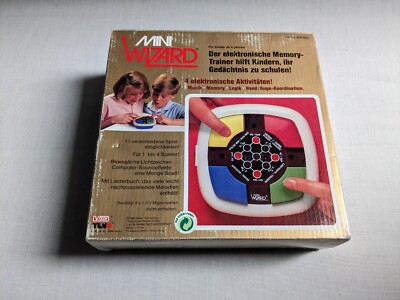 VTech Mini Wizard Vintage 1987 elektronisches Gedächtnisspiel für Kinder