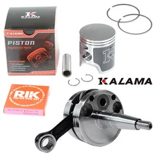 Engine Rebuild Crankshaft 48.5mm Piston & RIK rings Kit for Kawasaki KX 85 01~05