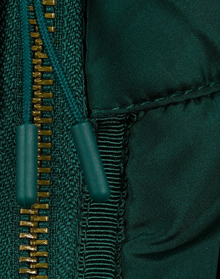 Ladies Plus Size Quilted Gilet - Women's Zip Up Padded Green Bodywarmer-Size:2XL - Image 3 of 3