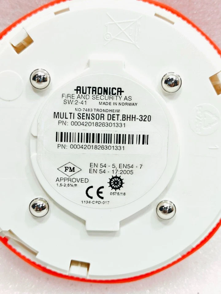AUTRONICA BHH-320 CABEZAL DETECTOR DE HUMO MULTI SENSOR 116-BHH-320 NUEVO Foto 2 de 4
