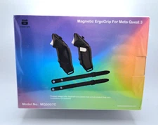 Magnetic ErgoGrip x2 with Silicone Straps for Meta Quest 3 With Guide NEW