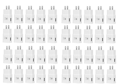 LOT Adaptive Fast Charging USB Wall Charger For Samsung Galaxy S6 S7 Note 3 4 5