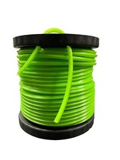 Burg Filo Per Decespugliatore Professionale, Sezione Quadrata, 5,0 Mm X 80 M, Verde Fluorescente