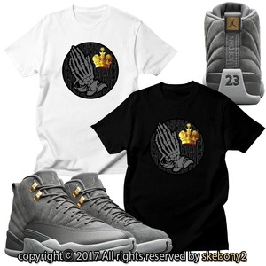 jordan retro 12 gris