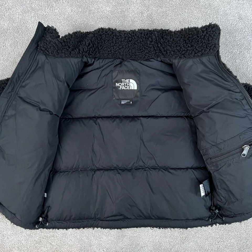 The North Face Nuptse Cropped Sherpa High Pile Jacket Black All Sizes RRP £320 - Image 4 of 4