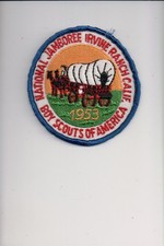 1953 National Jamboree patch (Cloth back)
