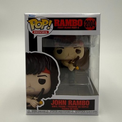 FUNKO POP! RAMBO FIRST BLOOD JOHN RAMBO #2004 VINYL FIGURE+FREE SHIP+BOX DAMAGED