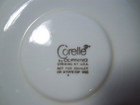 3 Very Nice Corelle Saucers Indian Summer Brown Ring Trim - 6 1/4" — photo 4