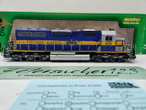 Mehano H0 DC 29477 / T019 Diesellok gealtert / bemalt / Analog / OVP | Zustand: Gebraucht