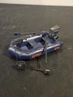 Vintage GI Joe Cobra Night Landing Raft 1985 Near Complete Hasbro