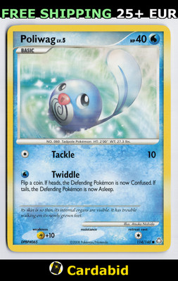 Poliwag - LA #114/146 Legends Awakened Atsuko Nishida LP