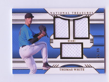 2024 Panini National Treasures Baseball THOMAS WHITE TRIPLE PATCH 75/99