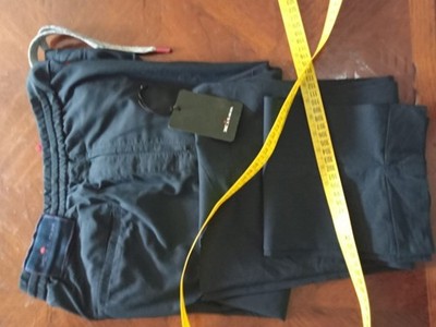 Neu mit Etikett 1100  KITON NAPOLI - HOSE - 38 - SCHWARZ Hose mit Gummizug