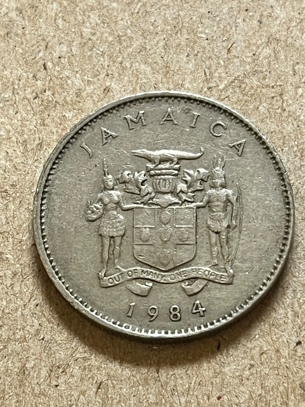 1984 Jamaica 10 Cents actual Coin