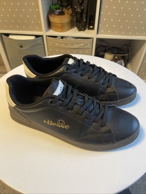 Ellesse Herren Bequem Freizeit Schnürschuhe LS130 Vulc Sneaker Turnschuhe UK 7.��