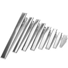 Lot Metal Alligator Hair Clips Single Prong Hairpin Base for DIY Jewelry