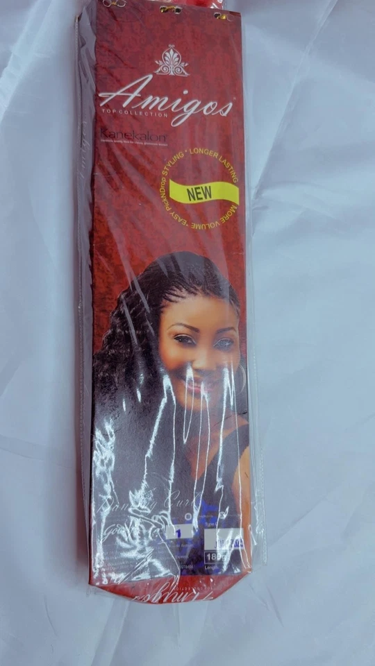 Amigos Top Collection Kanekalon Dancing Curls Hair Extensions 180g 19 inches in - Image 3 of 4