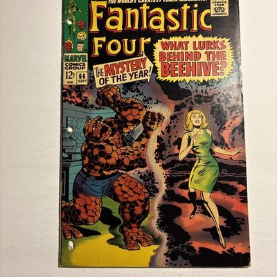 Fantastic Four #66 (Marvel Comics September 1967) 1st Him Aka Adam Warlock. GOOD