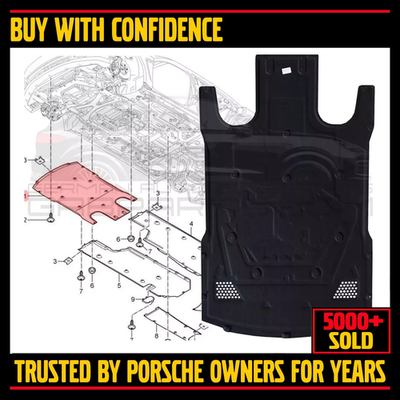 #ad #ad Porsche Panamera 2010 2016 Under Engine Radiator Splash Shield Cover 97050411705 $64.99