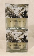 X4 FROSTED TREE SLATKIN Wallflowers Fragrance Refill Bulbs Bath & Body Works 