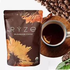 Ryze Organic Mushroom Coffee- for Brain Health,Focus, Fatigue Digestive Support