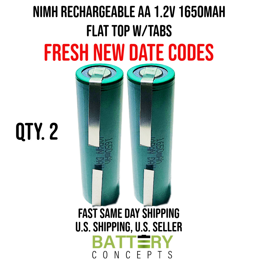 2x Battery for Braun 6515 6520 type 5705, 6550 type 5704, 6525 type 5703
