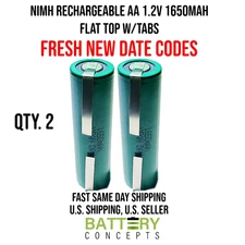 2x Battery for Braun 6515 6520 type 5705, 6550 type 5704, 6525 type 5703