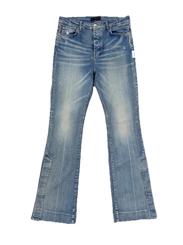 Amiri Long Straight Flare Jeans Size 33