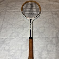 SPALDING IMPACT 222 WOOD TENNIS RACKET VINTAGE SPORTS EQUIPMENT 4 1/2 RACQUET