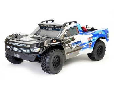FTX 5498V2B Apache Maßstab 1:10 RTR 4WD Brushless Trophy Truck - blau