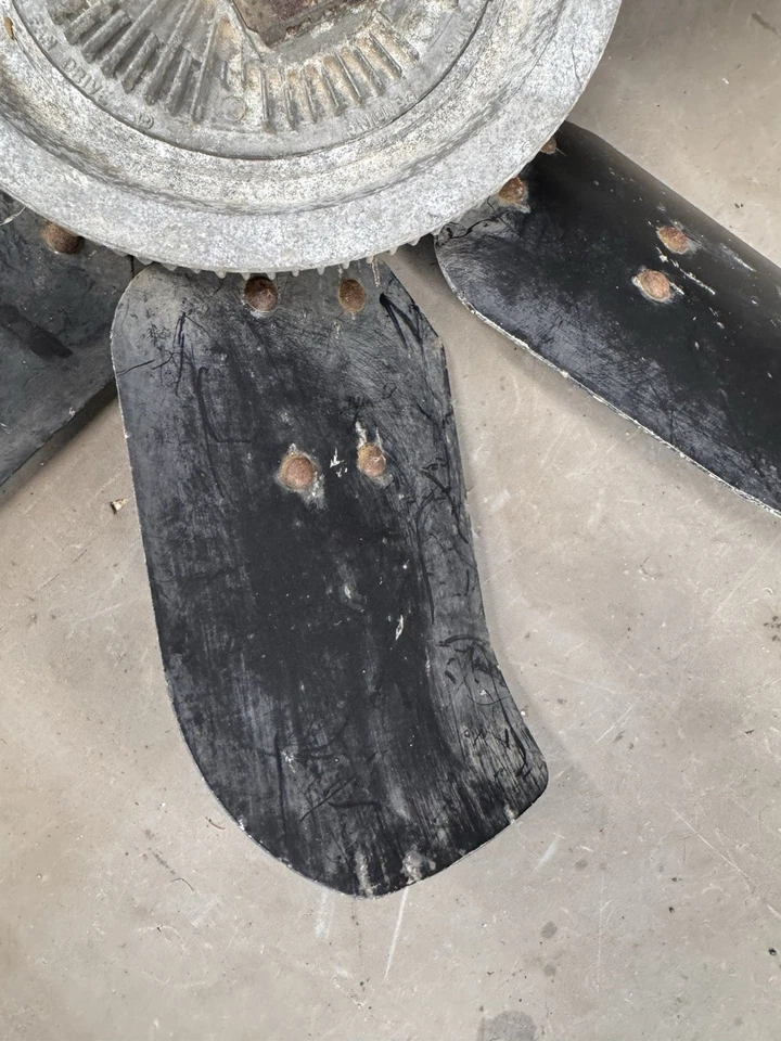 Ford Galaxie 390 428 429 FE 1969-1974 7 aspas ventilador aire acondicionado embrague Mercury fabricante de equipos originales Foto 4 de 4