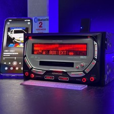 Kenwood DPX-770MD 2DIN CD MD Player Car Audio Graphic Equalizer