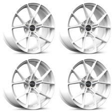 Set Of 4 Rs01 White Alloy Wheel Rims 19x8.5 5x114.3 5x4.5 38mm 19inch 850e